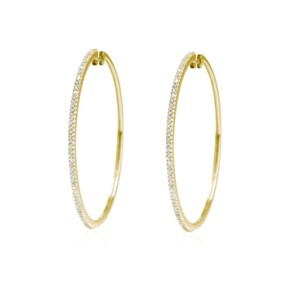 Pendientes Aro Oro Hoop - pendientes de aro