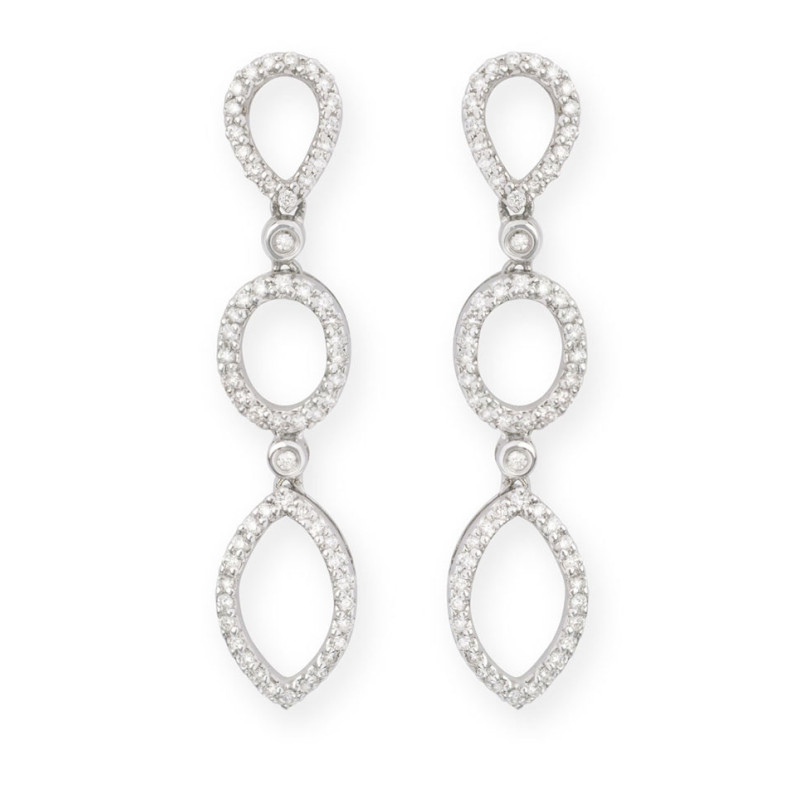 Pendientes Diamantes Bridal - Boucles d'oreilles mariées