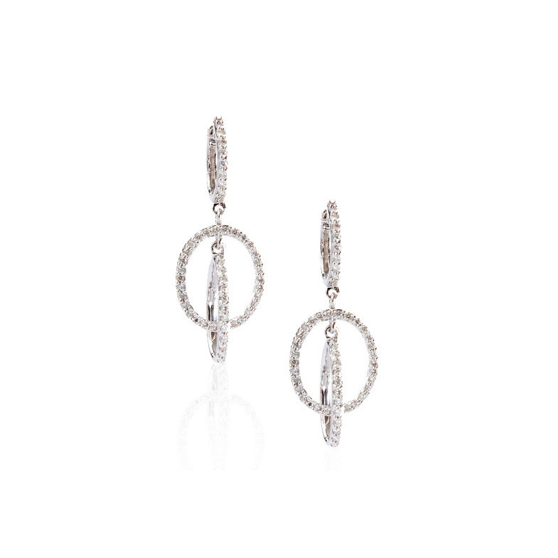 Pendientes Diamond Classic - Boucles d'oreilles mariées