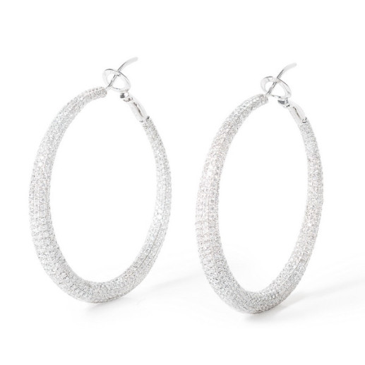 Orecchini di diamante Maxi Aro - Alti gioielli