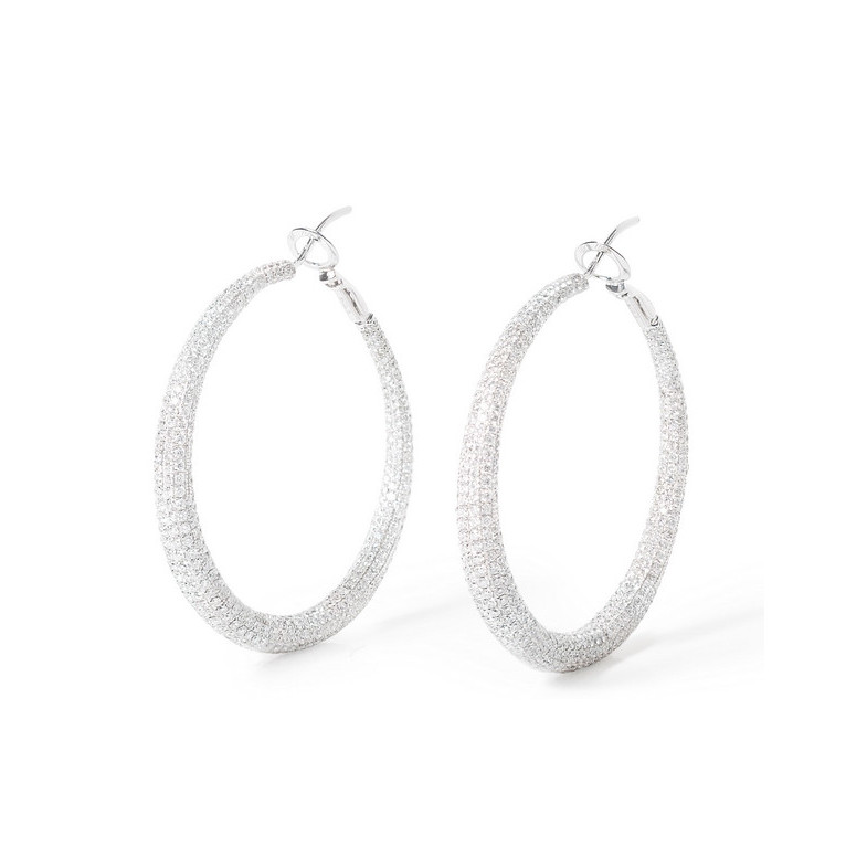 Pendientes Diamantes Maxi Aro - Bijoux élevés