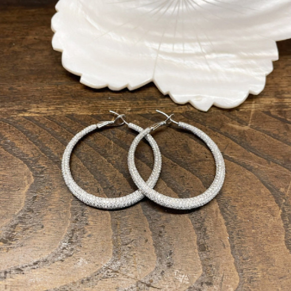 Pendientes Diamantes Maxi Aro - Bijoux élevés