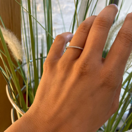 Diamantring Azalea 0.09 Weißgold - Brillant 2
