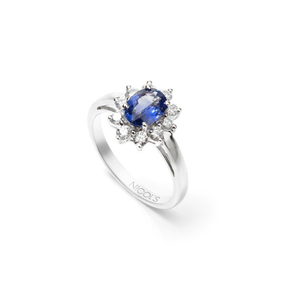 ORLA Engagement Ring PRINCESS - Sapphire rings