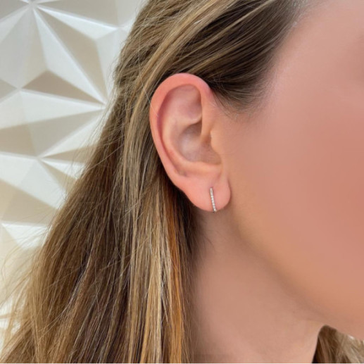 Pendientes Diamantes Mini Criolla - Pendientes de Diamantes 2