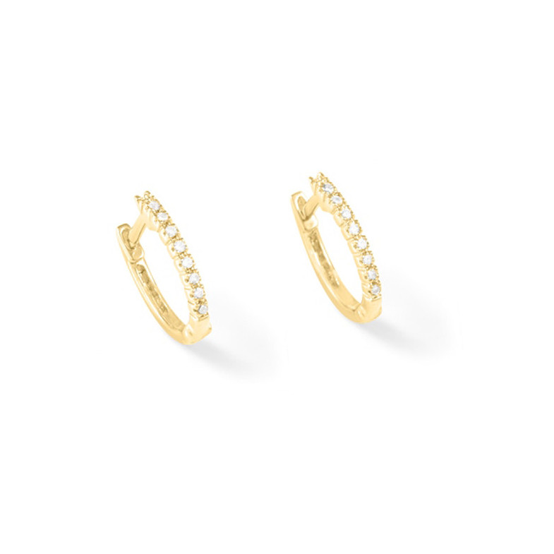 Pendientes Diamantes Mini Criolla - Boucles d'oreilles en diamant