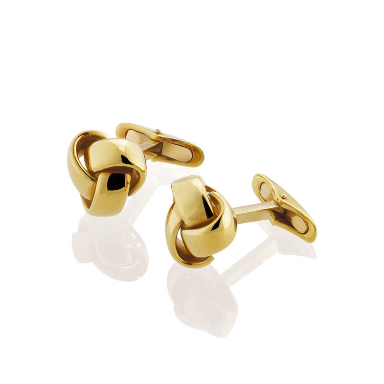 Gemelos De Oro Nudo - Jumelles de mariage