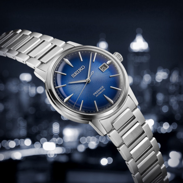 Seiko Presage Cocktail Automatic The Aviation - Seiko Presage