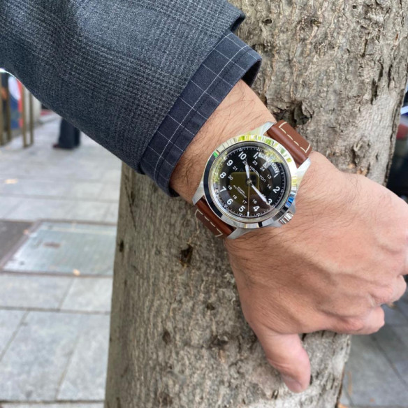 Hamilton Khaki King Auto - Khaki Field