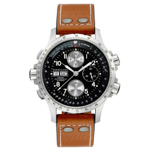 Hamilton Chaki X-Wind Auto Chrono - Khaki Aviation