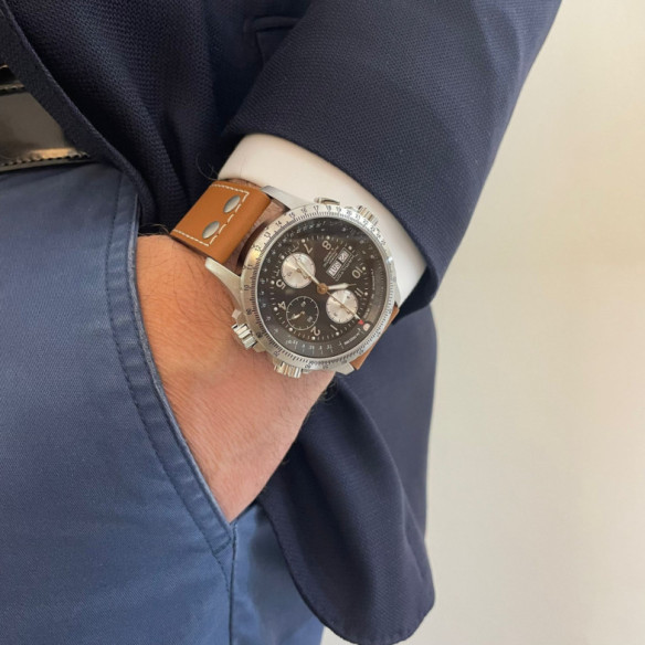 Hamilton Chaki X-Wind Auto Chrono - Khaki Aviation