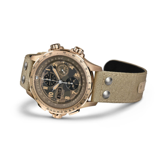 Hamilton Chaki X-Wind Auto Chrono - Khaki Aviation