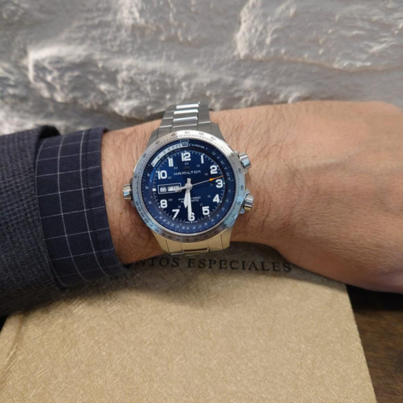 Hamilton Khaki X-Wind Day Date Auto - Khaki Aviation