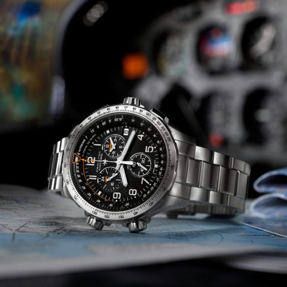 Hamilton Cachi X-Wind Gmt - Khaki Aviation
