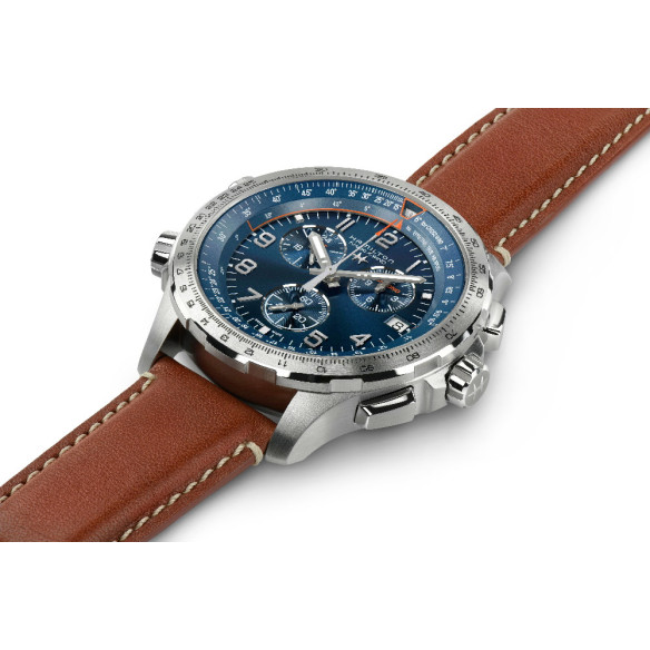 Hamilton Cachi X-Wind Gmt - Khaki Aviation