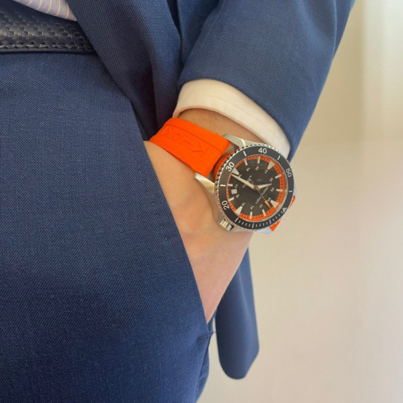 Hamilton Khaki Scuba Auto - Marinha de Khaki