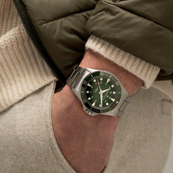 Hamilton Khaki Scuba Auto 43Mm - Khaki Navy