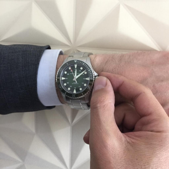 Hamilton Khaki Scuba Auto 43Mm - Khaki Navy