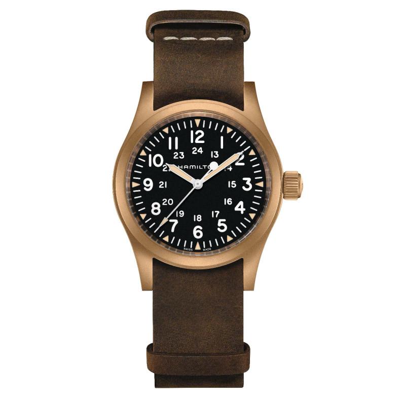 Hamilton Khaki Feld Mechanische Bronze - Khaki Field