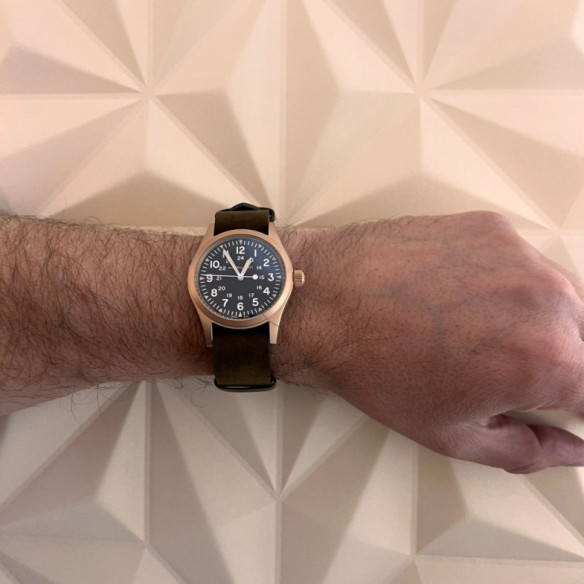 Hamilton Khaki Field Mechanical Bronze - Khaki Field