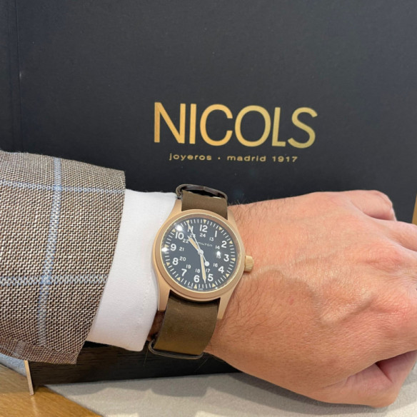 Hamilton Campo Khaki Bronzo meccanico - Campo di Khaki