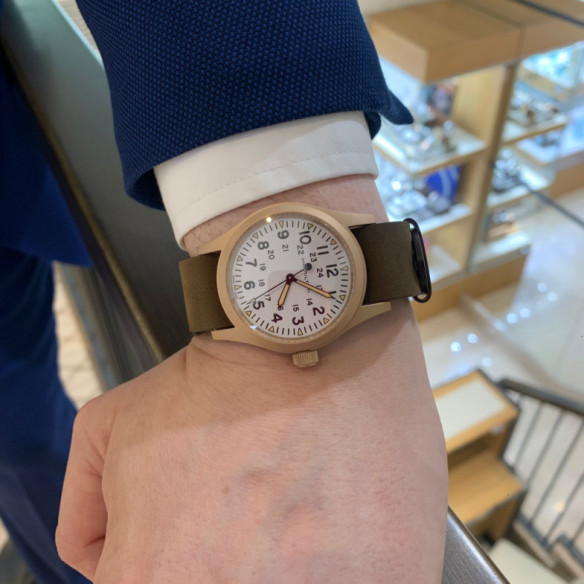 Hamilton Khaki Field Mechanical Bronze - Khaki Field