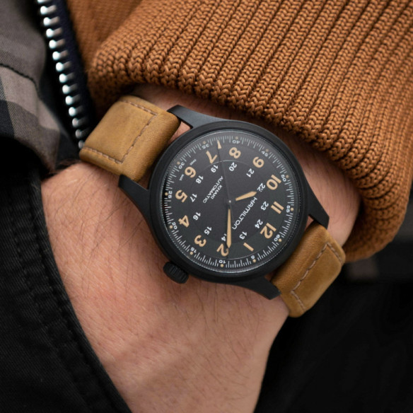 Hamilton Khaki Field Titanium Auto - Khaki Field