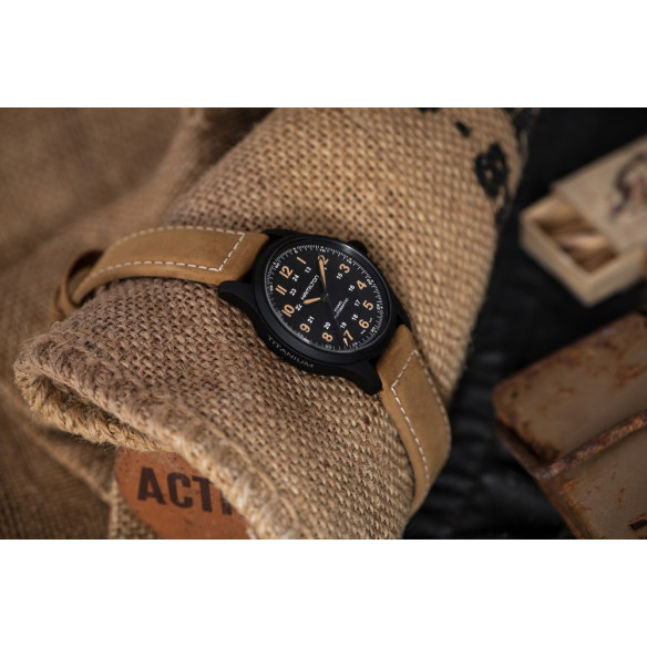 Hamilton Khaki Field Titanium Auto - Khaki Field