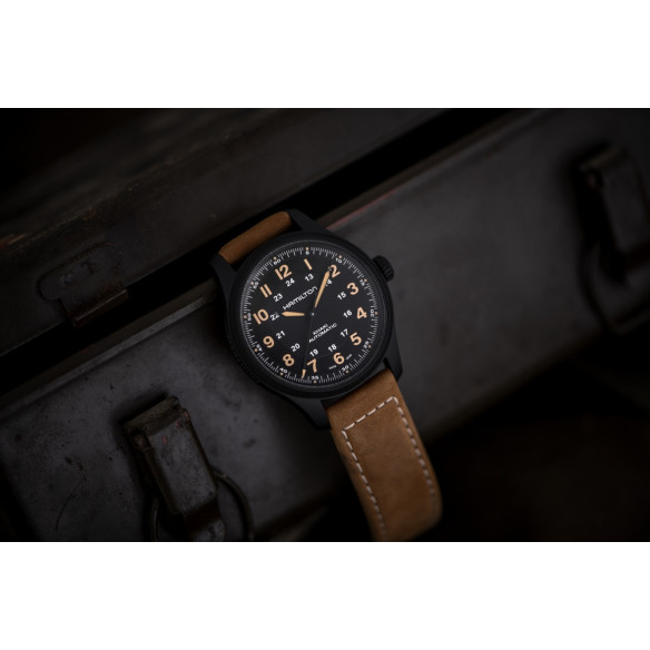Hamilton Khaki Field Titanium Auto - Khaki Field