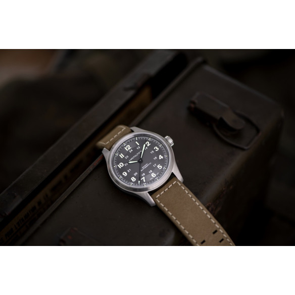 Hamilton Khaki Field Titanium Auto - Khaki Field