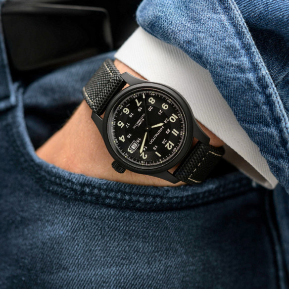 Hamilton Khaki Field Titanium Auto - Khaki Field