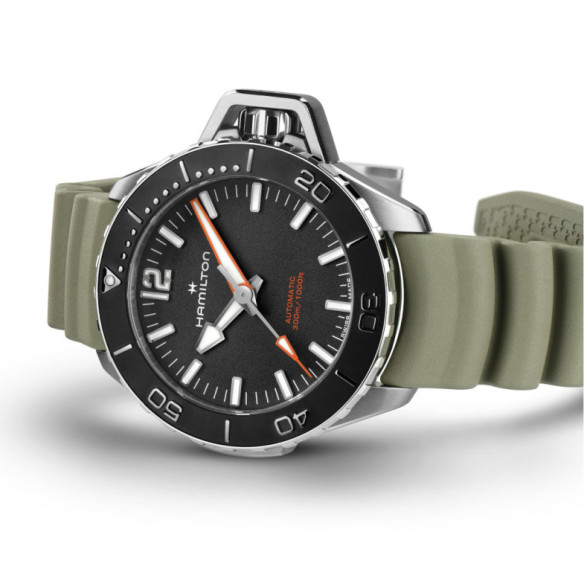 Hamilton Khaki Navy Frogman Auto - Khaki Navy