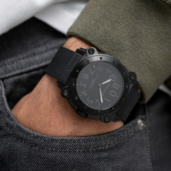 Titanio auto della marina di Khaki - Khaki Navy