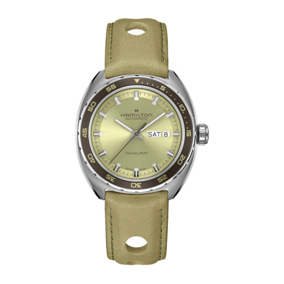 Hamilton Pan Europ Day Date Auto - Classico americano