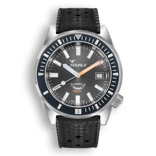 Squale Matic Grey Rubber - SQUALE