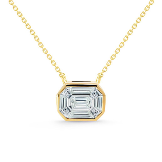 Colgante Oro y Diamantes Vrait 0,80ct. - Colgantes de Diamantes