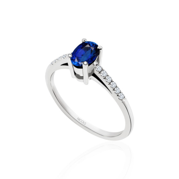 Blue Sapphire Ring Lola - Sapphire rings