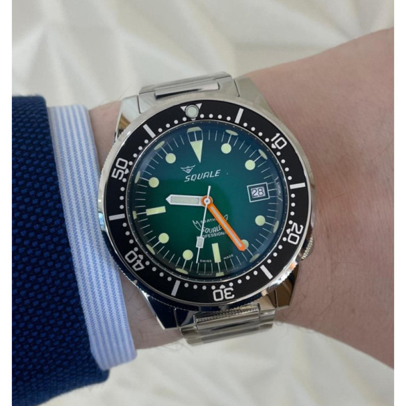 Squale 1521 Green Ray Bracelet - SQUALE