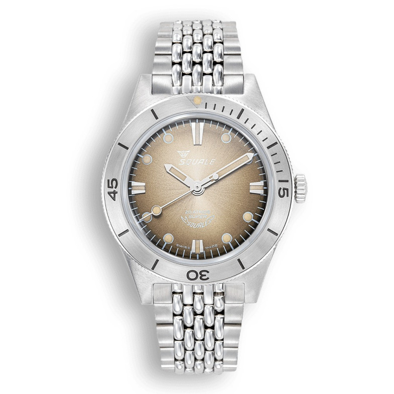 Squale Super-Squale Sunray Brown Bracelet - SQUALE