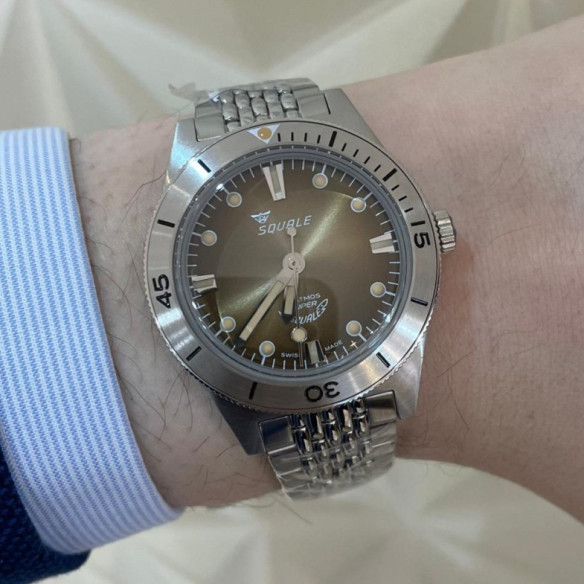 Squale Super-Squale Sunray Brown Bracelet - SQUALE