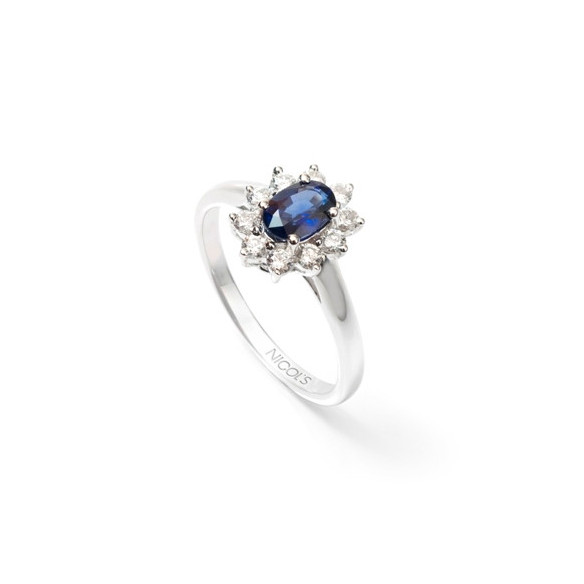 Anello Sapphire Dalia 0.70 - Anelli zaffiro