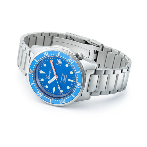 1521 Blue Blasted Bracelet - SQUALE