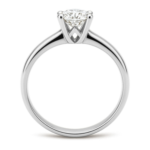 Anillo Solitario 2,5ct Diamante Frida Oro Blanco - Anillos Diamante mayor 2 ct