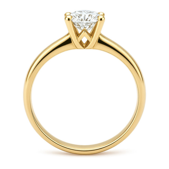 Anillo Diamante 1.5 Ct Frida Oro Amarillo - Anillos Diamante 1 ct