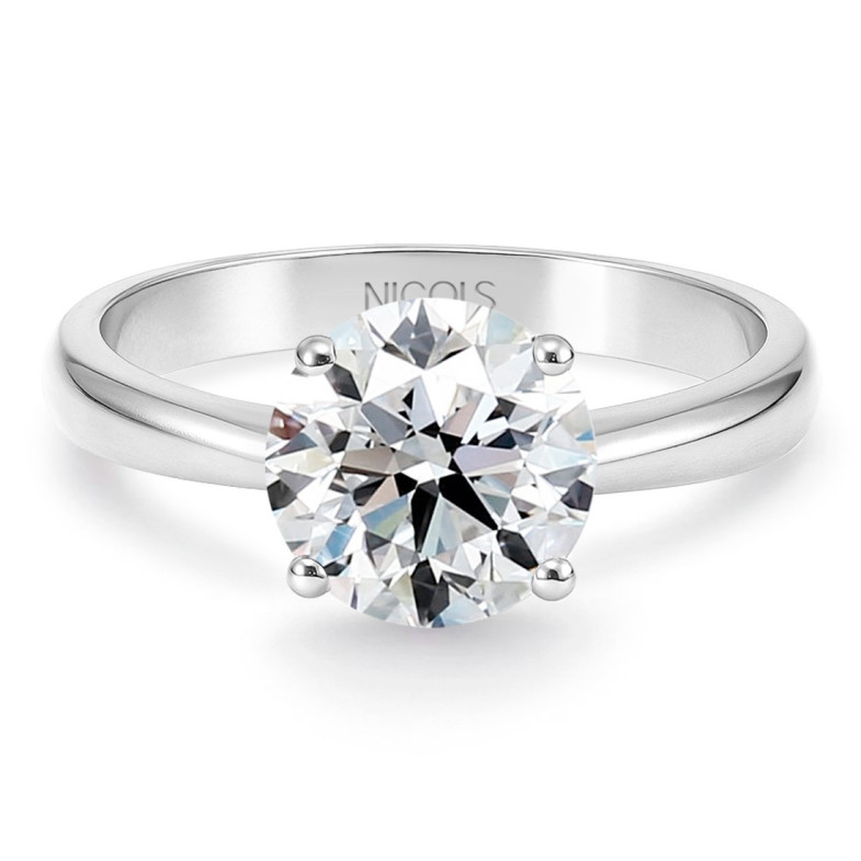 Anillo diamante 0,75 ct Frida oro blanco - Brillant