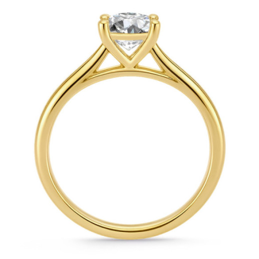 Anillo Diamante 1.5 Ct Nicole Oro Amarillo - Diamantringe 1 ct 2