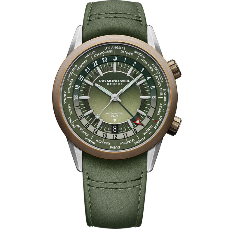 Raymond Weil Freelancer Auto GMT - Raymond Weil Freelancer