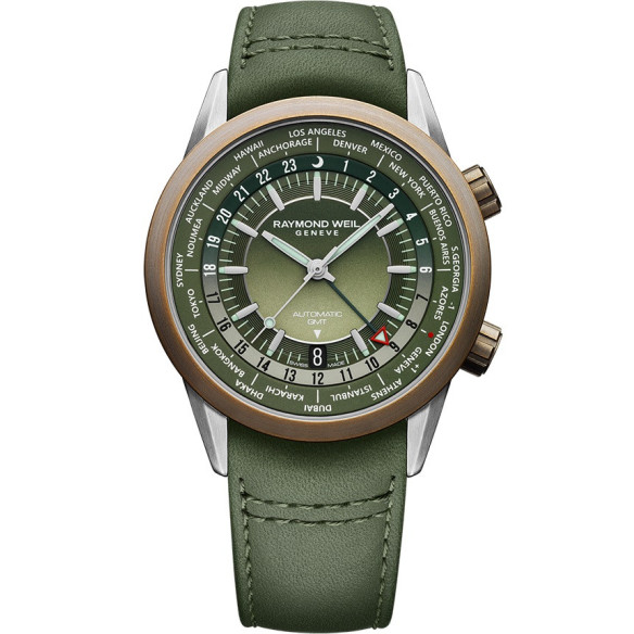 Raymond Weil Freelancer Auto GMT - Raymond Weil Freelancer