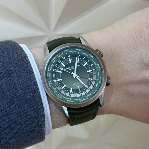Raymond Weil Freelancer Auto GMT - Raymond Weil Freelancer