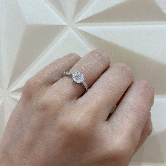 Anillo Pedida Spring Love Med - Anillos de Compromiso Rosetón